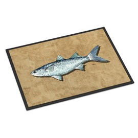 Caroline's Treasures 8805JMAT Mullet Indoor or Outdoor Mat 24x36, 24H X 36W, Multicolor