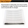 3 Pack Blue Pure 411 Filter Replacement Compatible with Blueair