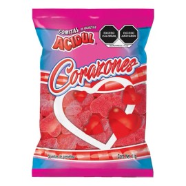 Gomitas De Corazones Acidul 1 Kg