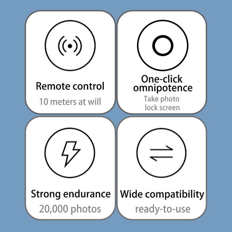 Remote Scrolling Ring for TikTok, Page Turner for App, Bluetooth