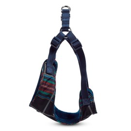 Vera Bradley Women's Recycled Lighten Up Water-repellent Adjustable Pet Harness With Fleece Lining, Tartan Plaid, Small