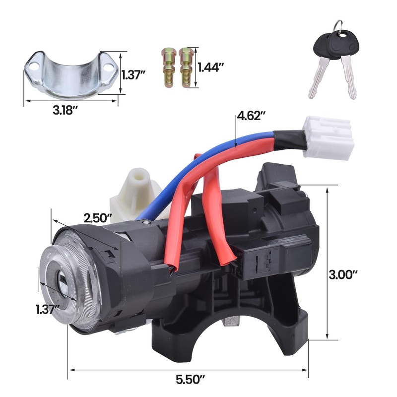 FuseRish 81905-F2230 Ignition Lock Cylinder Kit Compatible with 2017-2020 Hyundai