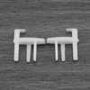 ECSiNG 20Pcs Window Blind End Clips Left & Right SE910411