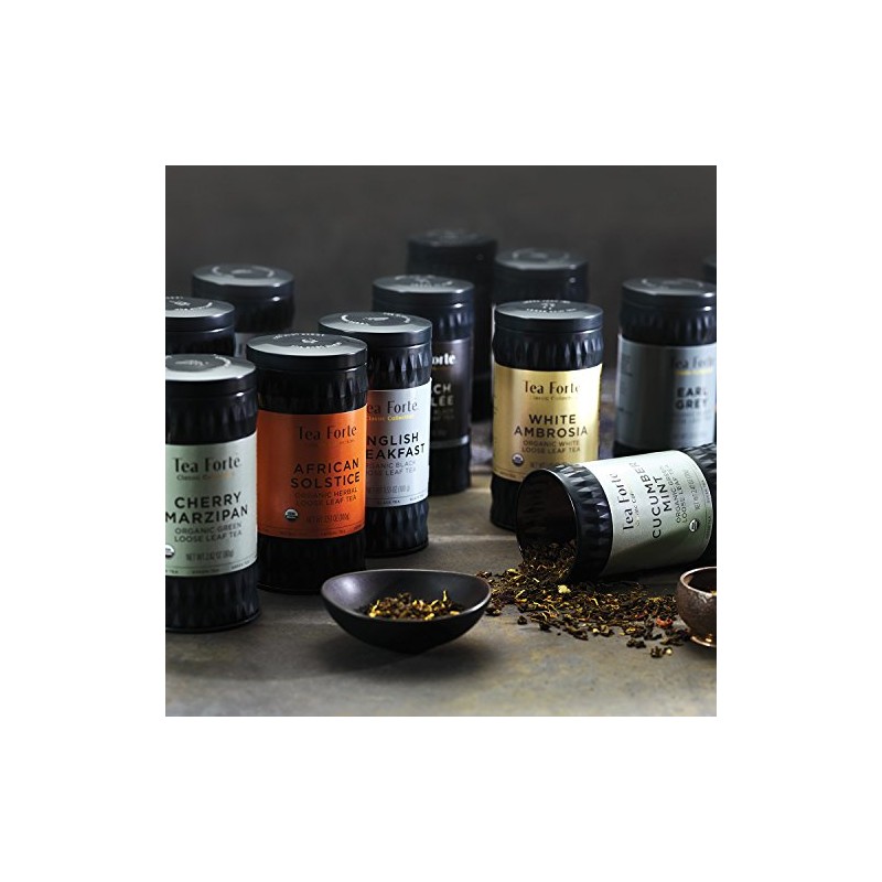 Tea Forte Té de hierbas orgánicas de lavanda y limón,