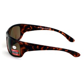V.W.E. Large Men Safety Sunglasses With Reading Bifocal - ANSI Z87.1+ Certified Glasses Readers (Tortoise, 3.00)