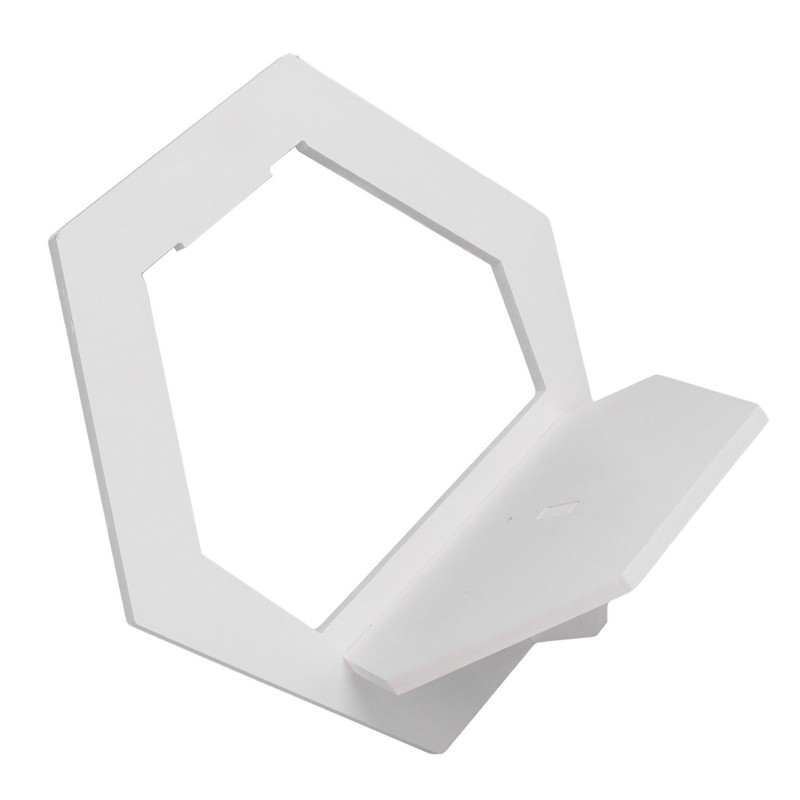 3Pcs Hex Floating Shelf PVC Modern Simple Fine Appearance Floating