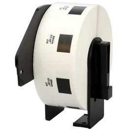 Roll DK11218 DK-11218 24 mm x 24 mm Round Labels Compatible with P-Touch QL-500 QL-550 QL-570 QL-700 QL-800 QL-810W QL-820NWB QL-1050 QL-1060N QL-1100 00 QL-1 110NWB (1000 Labels Per Roll)