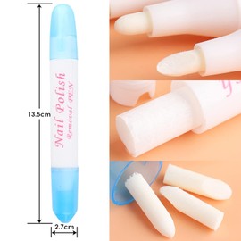 Nail Polish Corrector Pen, Removable Head Manicure Tool for Home and Salon Use, Nail Art (Green)