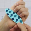 Cute Kawaii Whales Pattern Double-Sided Oval Nail File Emery Board