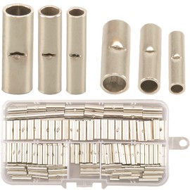 Butt Connectors, Butt Connectors, Uninsulated Set, Butt Connectors, Cable Crimp Connector, Non-Insulated, Crimp Butt Connector, Press Connector, Crimp Connector, Cable Connector, Butt Terminals