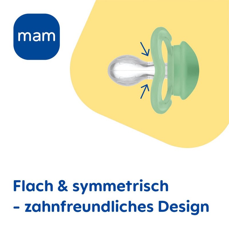 MAM Day & Night Air Dental Silikon Schnuller 6-16 MAM