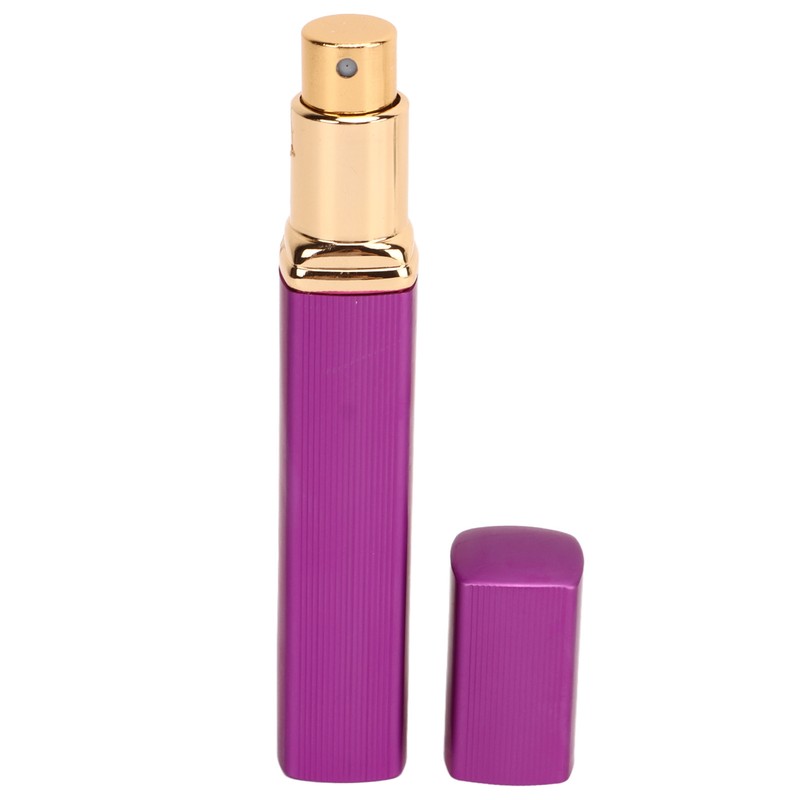 5pcs Travel Spray Bottles Eletrolytic Aluminium 12ml Refillable Perfume Bottles