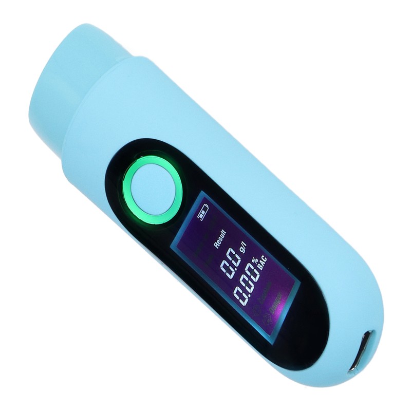 Breathalyzer Professional Portable Digital Contactless Breath Tester Sensitive Driving Analyzer