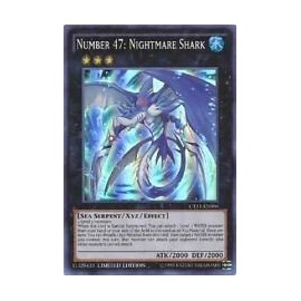 Yu-Gi-Oh! - x3 Number 47: Nightmare Shark (CT11-EN004) - Collector Tin Promos - Limited Edition - Super Rare