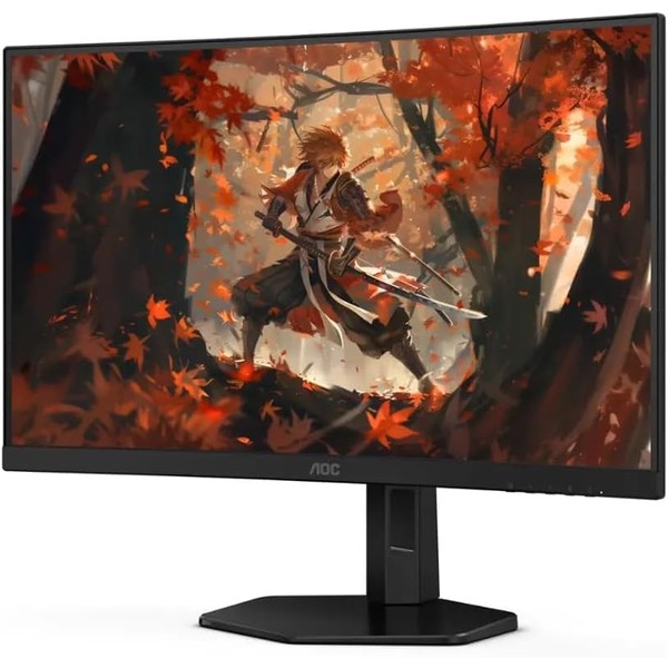 AOC C27G4X 27-Inch Curved Gaming Monitor, FHD 1920x1080, 180Hz, FreeSync,