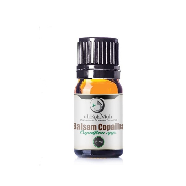 Balsam Copaiba Essential Oil - Pure and Unadulterated, Wild harvested from Brazil (5 ml)