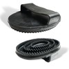 Rubber Bar for Grooming, Cleaning and Massage - Brush, Curry