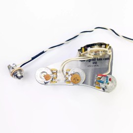 CTS, Oak Grigsby, Fender, Orange Drop, Legend Tone Custom Fender Stratocaster Wiring Harness - Nashville Split Tone (Ceramic Caps) - Copper