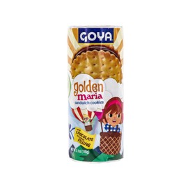 Goya Golden Maria Sandwich Cookies With Chocolate 5.1 oz