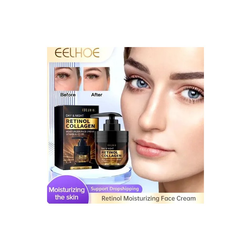 Ee Crema Hidratante Con Colageno Y Retinol, Reafirmante