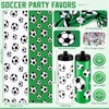 FuWeave 12 Pcs Soccer Water Bottle Soccer Cooling Towel Set