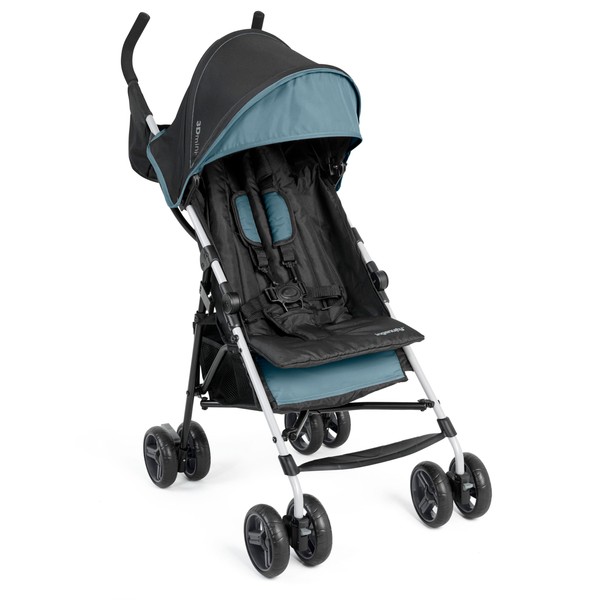 Ingenuity 3D Mini Convenience Stroller, Slate Grey, Lightweight (11 lb)