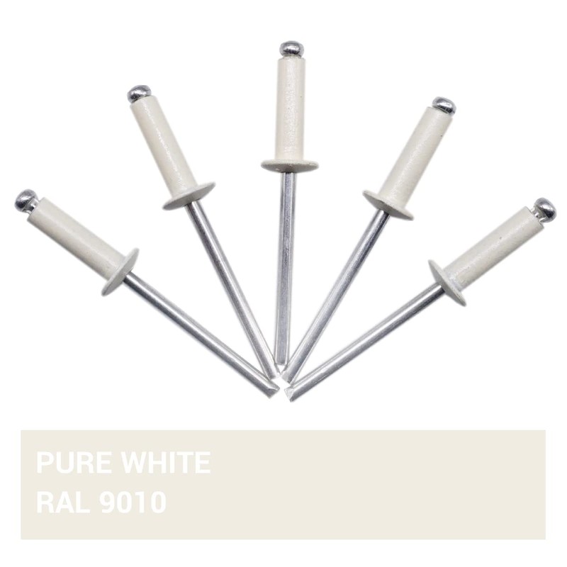(Pack of 80) Varnished Blind Rivets 4.0 x 14 mm,