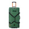 Jeep JS005A Two Wheel Rolling Travel Duffle Bag, Elm Green,