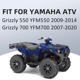 M MATI Rear Left & Right Brake Caliper for Yamaha ATV Grizzly 550 YFM550 2009-2014 Grizzly 700 YFM700 2007-2020 with Pads 3B4-2580V-11-00 3B4-2580W-11-00