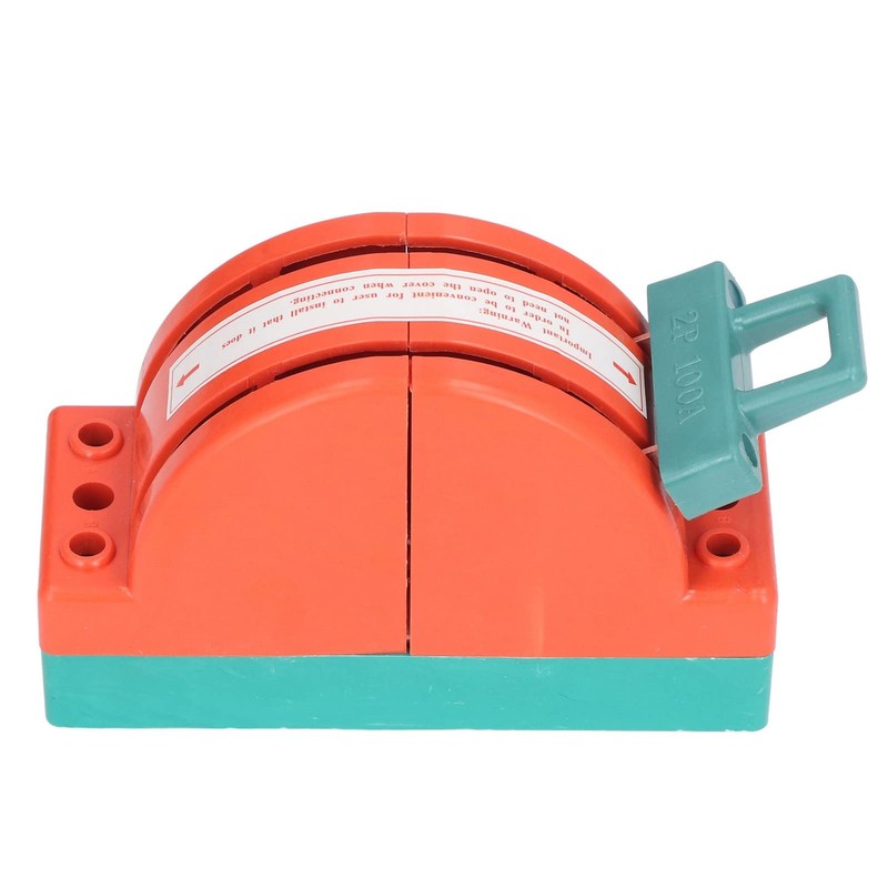 100A 2 Pole Double Throw Knife Switch Electrical Disconnect Knife