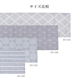 Style Decor W2603930 Table Runner, Reversible, 100% Cotton, Nordic, Stylish, Table Center, 11.8 x 82.7 inches (30 x 210 cm), Solid Ox, Black, Style Decor