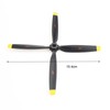 Lightweight RC Propellers Accessory,4 Blade Replacement RC Prop, Low Noise