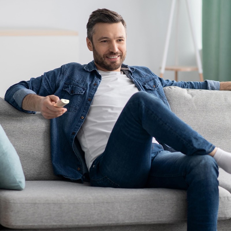 Xtreme Universal Replacement Remote for Apple TV, Large Button Remote