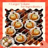 Baderke 50 Pcs Grillable Shells Stainless Steel Reusable All Purpose