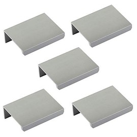 Set of 5 Furniture Handles Blankett Jane 50 mm Matt Chrome Cabinet Handles Screw Handles Drawer Handles Sotech