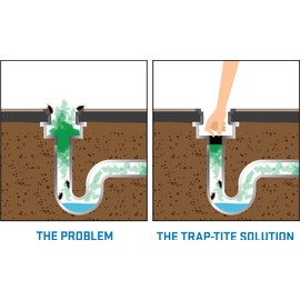 AB&A 69440 Trap-Tite 4" Floor Drain Trap Seal