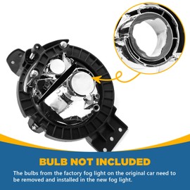 TOPUS Pair Fog Lights for 2011-2016 Mini Cooper Countryman Paceman R60 R61 Front Bumper Fog Lamp Left Driver & Right Passenger Side Clear Lens OEM Replacement 63179802163,faros antiniebla