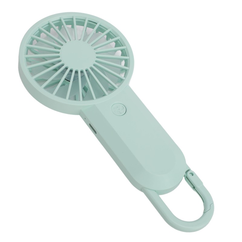 Handheld Fan USB Rechargeable Hand Fan Silent Operation Easy Hanging