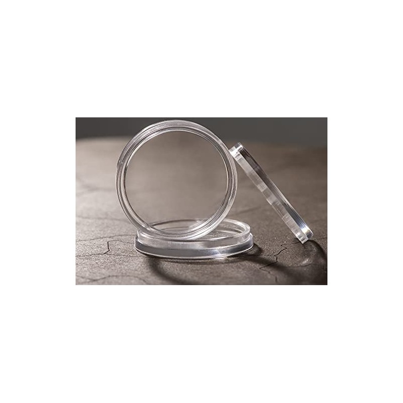 MC.Sammler Coin Capsules Size Inner Diameter 41 mm, Pack of