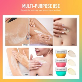 Crema para glúteos, crema corporal hidratante, crema corporal reafirmante para glúteos, reparadora de la piel del cuerpo, de rápida absorción, sin grasa