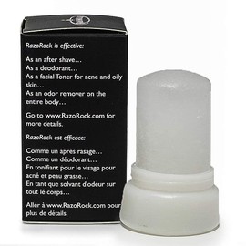 RazoRock Alum Stick - 60 g - After Shave Stick – Natural Healing and Toning for Razor Cuts