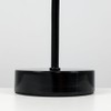 MiniSun Modern Gloss Black Touch Table Lamp with New York