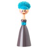 Vigar Dolls Arandelle Dish Brush with Printed Dress, 9-3/5-Inches