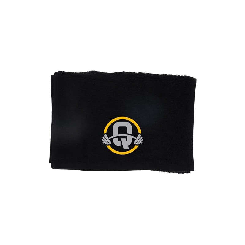Always Looking Good Gym Towel with Monogrammed Embroidery Initial Gift