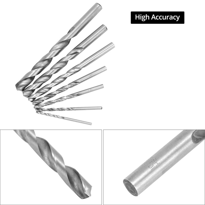 QWORK® 16-Piece Professional Tap and Drill Set, M3-M12 Tap Set,