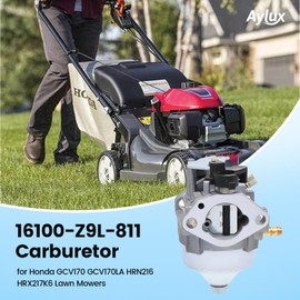 Aylux 16100-Z9L-811 Carburetor for Honda GCV170 GCV170LA HRN216 HRX217K6 Lawn Mowers