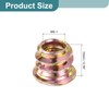 sourcing map 30Pcs Threaded Inserts, M6-1x10 Zinc Alloy Hex Socket