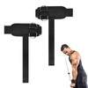 Gym Wrist Straps - Weightlifting Straps Men | Rubber Heavy
