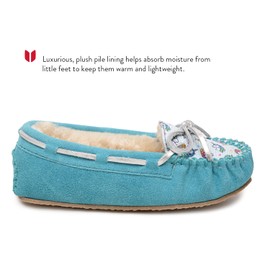 Minnetonka C Cassie, Unicorn Turquoise, 3, M