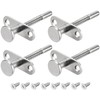 sourcing map Plunger Latches, 6.5x65mm/0.26x2.56inch Steel Spring-Loaded Bolt Plunger Latch